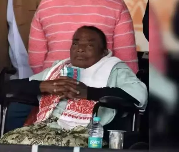 हेमंत सोरेन की मां रूपी सोरेन की हालत स्थिर, डॉक्टरों की निगरानी में इलाज जारी हेमंत सोरेन की मां रूपी सोरेन की हालत स्थिर, डॉक्टरों की निगरानी में इलाज जारी