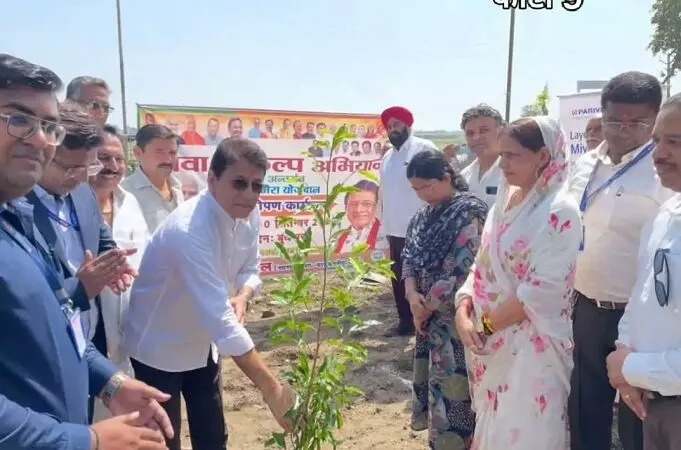 सेवा संकल्प अभियान में योजनाओं की प्रदर्शनी शुभारंभ, सांसद ने किया पौधरोपण सेवा संकल्प अभियान में योजनाओं की प्रदर्शनी शुभारंभ, सांसद ने किया पौधरोपण