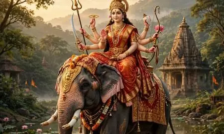 हाथी, डोली या मुर्गा? जानिए इस बार मां दुर्गा के आगमन और प्रस्थान का वाहन
