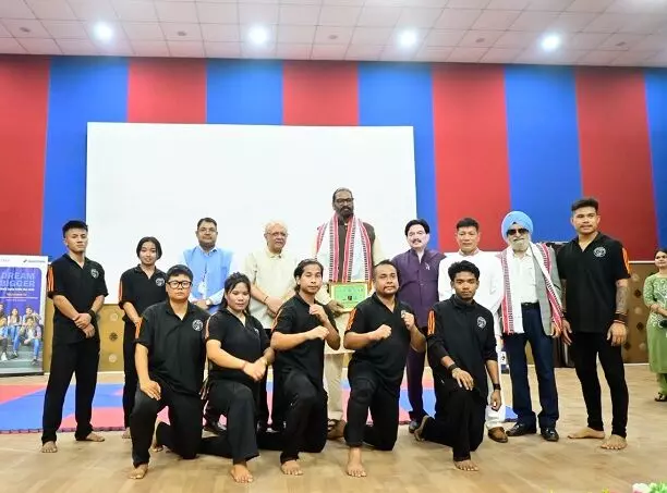 HIET में FUNABA मार्शल आर्ट्स का शानदार प्रदर्शन, 600 से अधिक विद्यार्थियों ने लिया हिस्सा