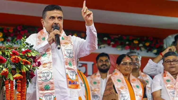 भाजपा ने नंदीग्राम की अहम सीट पर रिकॉर्ड 1.22 लाख वोटों से जीत दर्ज की भाजपा ने नंदीग्राम की अहम सीट पर रिकॉर्ड 1.22 लाख वोटों से जीत दर्ज की