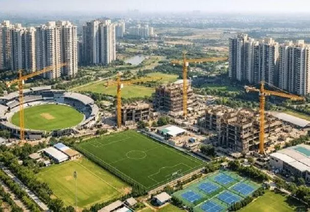 नोएडा स्पोर्ट्स सिटी की संशोधित योजना मंजूर, चार परियोजनाओं को सशर्त उपयोग प्रमाणपत्र जारी नोएडा स्पोर्ट्स सिटी की संशोधित योजना मंजूर, चार परियोजनाओं को सशर्त उपयोग प्रमाणपत्र जारी