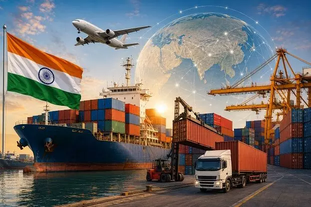 देश का निर्यात सितंबर में 23 प्रतिशत बढ़ा, व्यापार घाटा कम होकर 30.21 अरब डॉलर पर