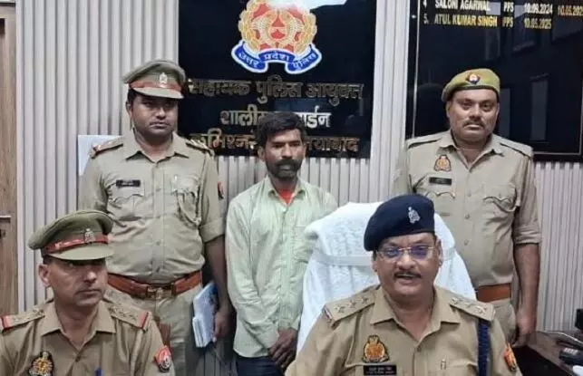 घर में काम करने आए मजदूर ने उड़ाए  लाखों के सोने-चांदी के गहने, गिरफ्तार