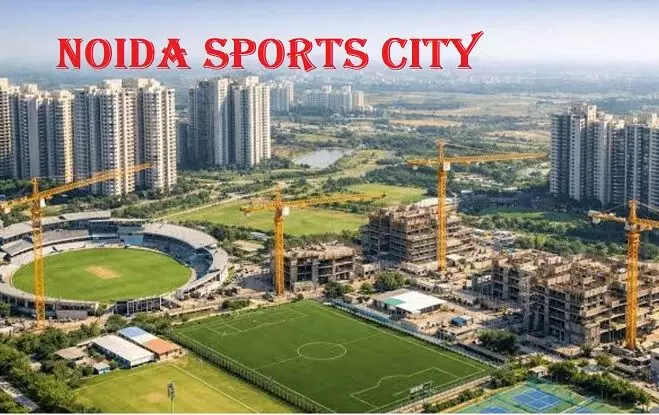 नोएडा स्पोर्ट्स सिटी का विकास तेज, 300 एकड़ क्षेत्र का 70% हिस्सा खेल के लिए नोएडा स्पोर्ट्स सिटी का विकास तेज, 300 एकड़ क्षेत्र का 70% हिस्सा खेल के लिए