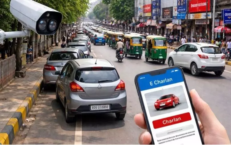 पटना में ट्रैफिक पुलिस का एक्शन, 1 दिन में ₹36.23 लाख जुर्माना पटना में ट्रैफिक पुलिस का एक्शन, 1 दिन में ₹36.23 लाख जुर्माना