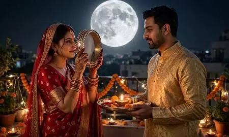 करवा चौथ पर पूरे शिव परिवार की पूजा का विशेष महत्व: दिल्ली कालकाजी मंदिर के पीठाधीश्वर ने बताई विधि करवा चौथ पर पूरे शिव परिवार की पूजा का विशेष महत्व: दिल्ली कालकाजी मंदिर के पीठाधीश्वर ने बताई विधि